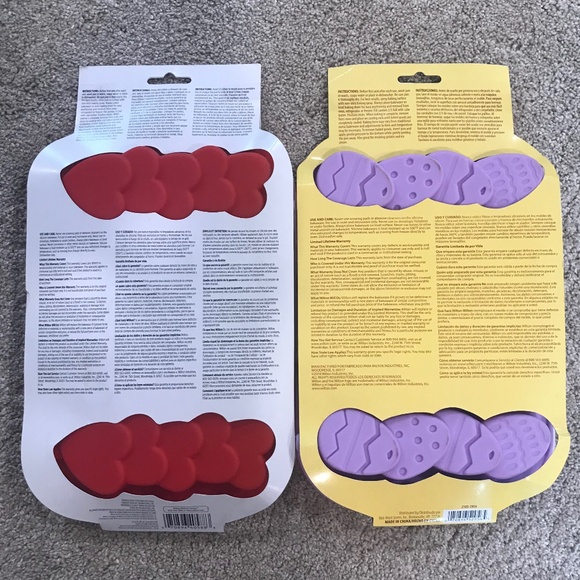 🍁5/30$!! Set of NWT Wilton Silicone Baking Molds Valentine’s Easter - Picture 6 of 9